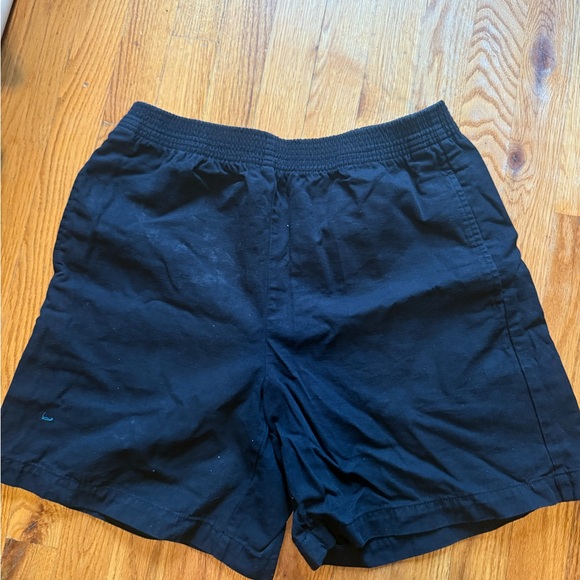 Aritzia Black Lightweight Summer Shorts | Elastic Waistband & Pockets - Picture 4 of 4